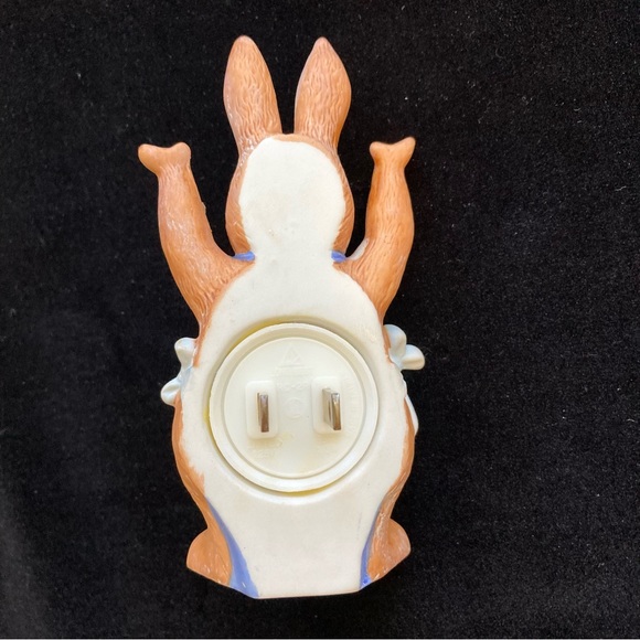 Susan Wheeler Baby Bunny Plug in Night Light 5” - Picture 3 of 7